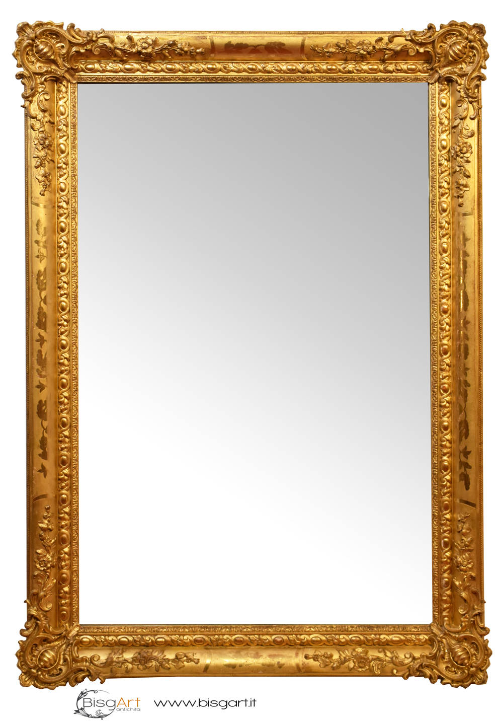 Specchiera Antica Con Cornice Dorata Epoca 1800 In Foglia D Oro Zecchino Spr32 Homify