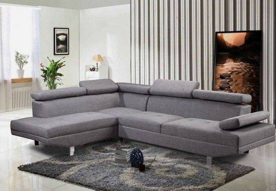 Divano Angolare 270 Cm In Microfibra O Pelle In 3 Colori Homify