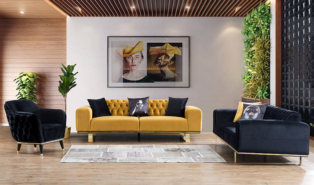 YILDIZ MOBİLYA Modern Salon Takımları homify