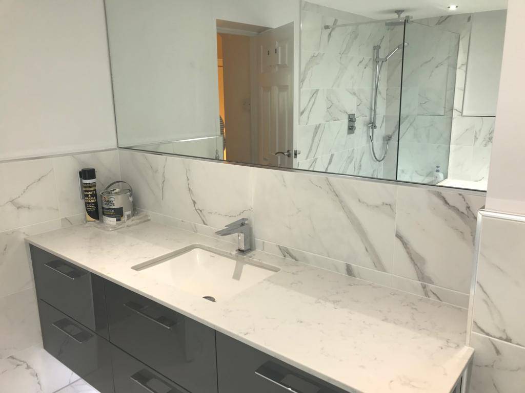 Modern Bathroom Case Study Leeds West Yorkshire Homify