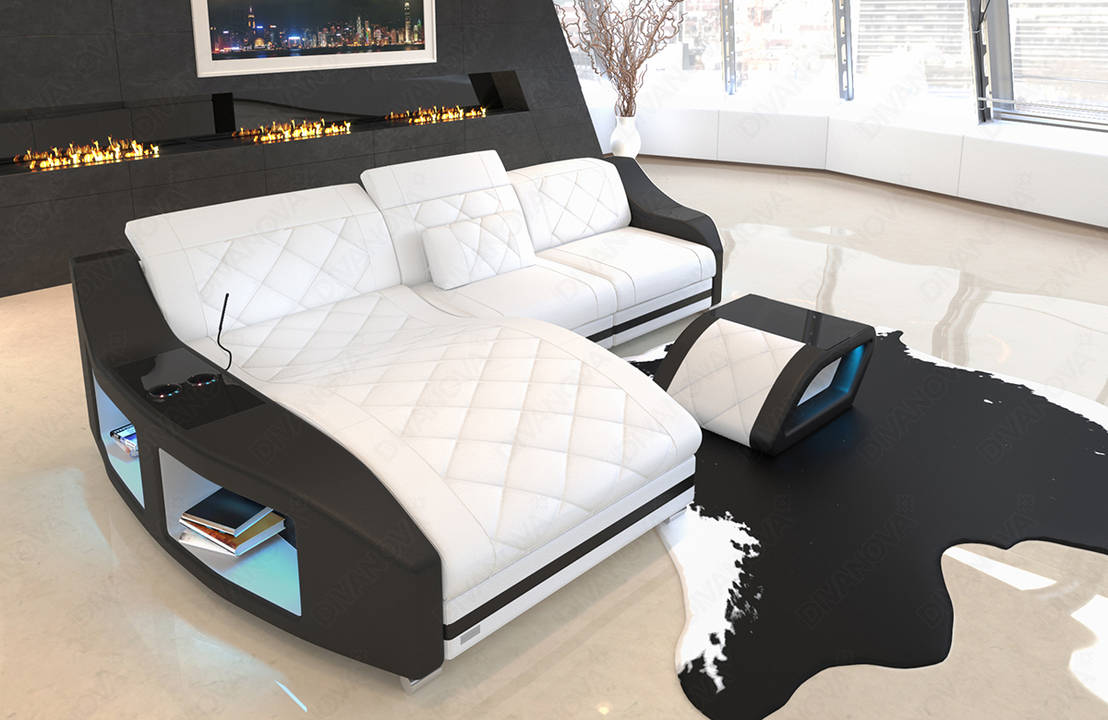 Andromeda Divano Moderno Componibile In Pelle O Tessuto Homify