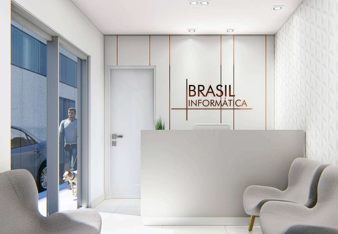 Recepção | Brasil Informática | homify