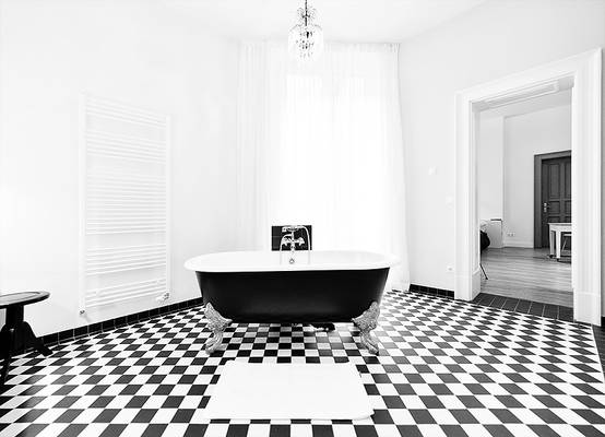 Schwarz im Badezimmer | homify