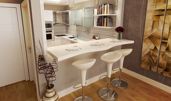 5 Cocinas pequeñas ¡Perfectas para tu apartamento! | homify | homify