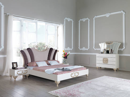 Mor Yatak Odalari Homify Homify