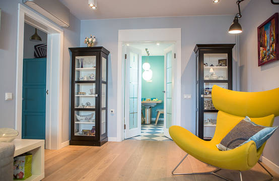 جولة فى شقة 100 متر مربع بتصميمات عصرية رائعة Homify