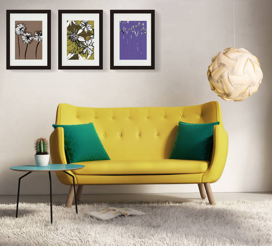 リビングに飾る絵は何を選べばいい Homify