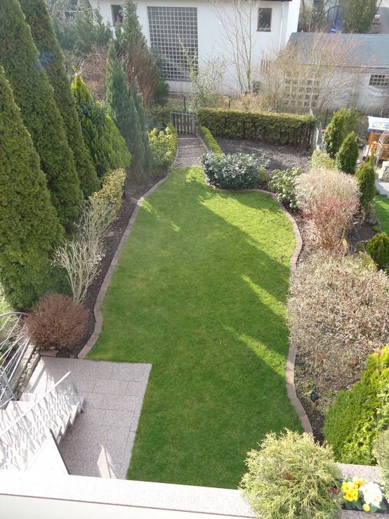 VorherNachher Uninspirierter Garten wird wundervoller