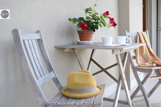 Balkon Ve Teraslar Icin Pratik Katlanabilir Masa Modelleri Homify
