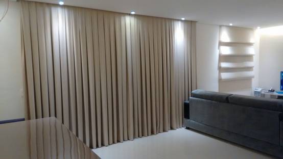 Homify Tecido Cortinas decoración