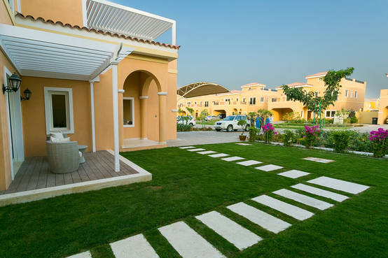 شاهد حديقة فيلا دبي وتفاصيلها الساحرة Homify