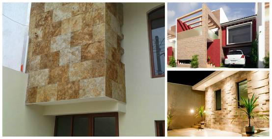 12 revestimientos que lucirán fantásticos en la fachada de tu casa | homify