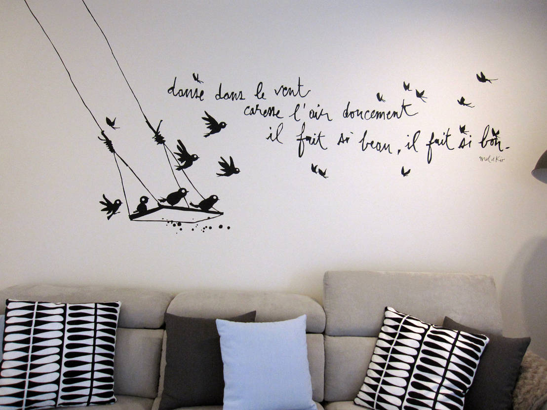 Decoración de paredes moderna y alternativa- 6 ideas geniales