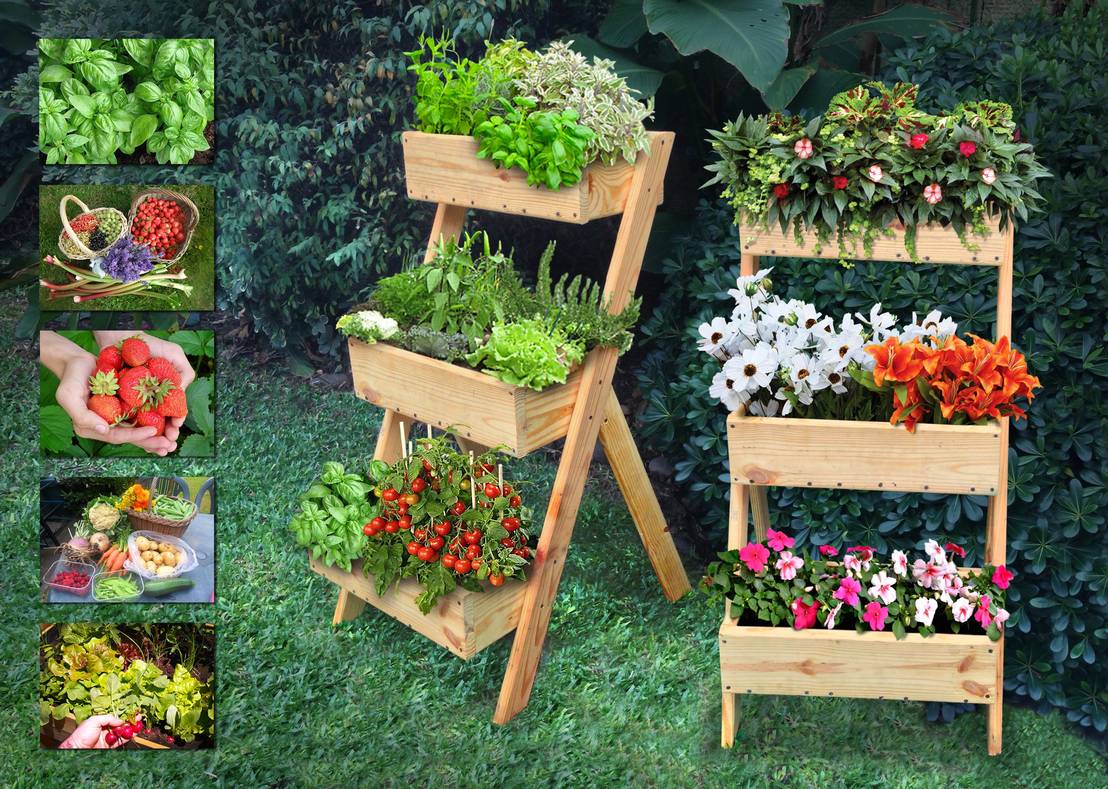Jardineras con tarimas de madera - ¡Házlas tu mismo!