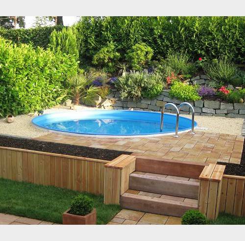 Swimmingpool im Garten 6 budgetfreundliche Ideen