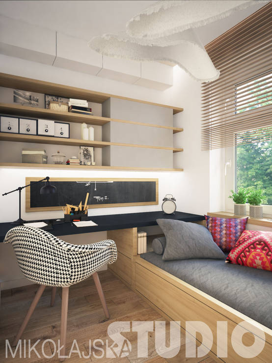 10أفكار عملية لخلق مساحة مذاكرة في غرفة طفلك homify