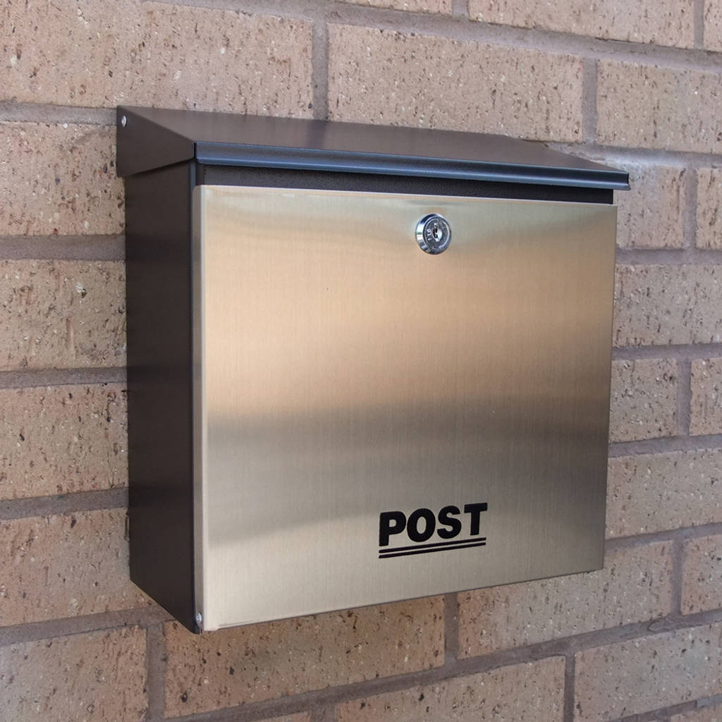 Letterboxes by the house nameplate company 호미파이 & homify