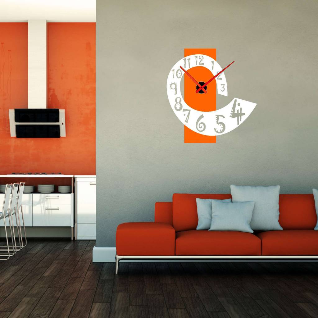 Reloj de pared vinilo adhesivo relojesyvinilos homify
