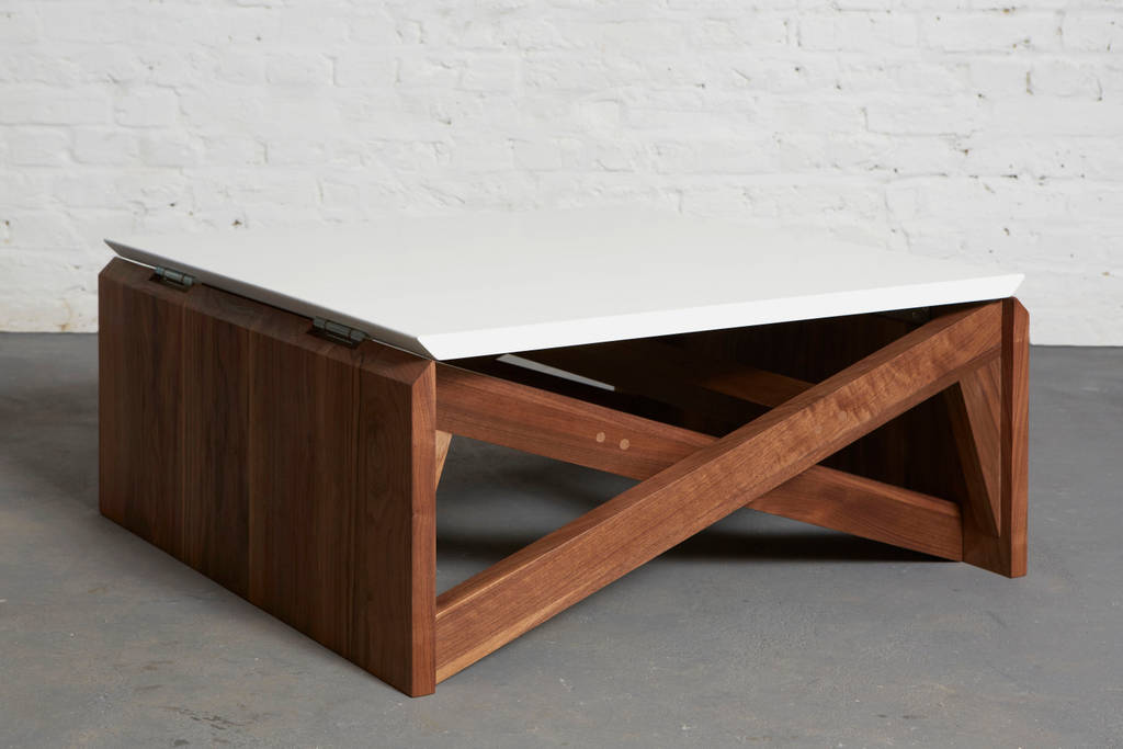 Mk1 transforming coffee table wood duffy london homify
