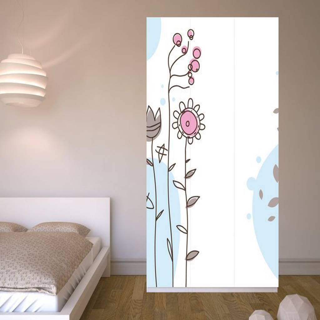 Mobelfolie Ikea Pax Schrank Flowers Von Homify Ausgefallen Homify