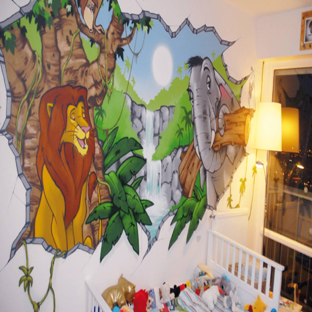 Decoration Chambre D Enfant Theme Jungle Par Popek Decoration