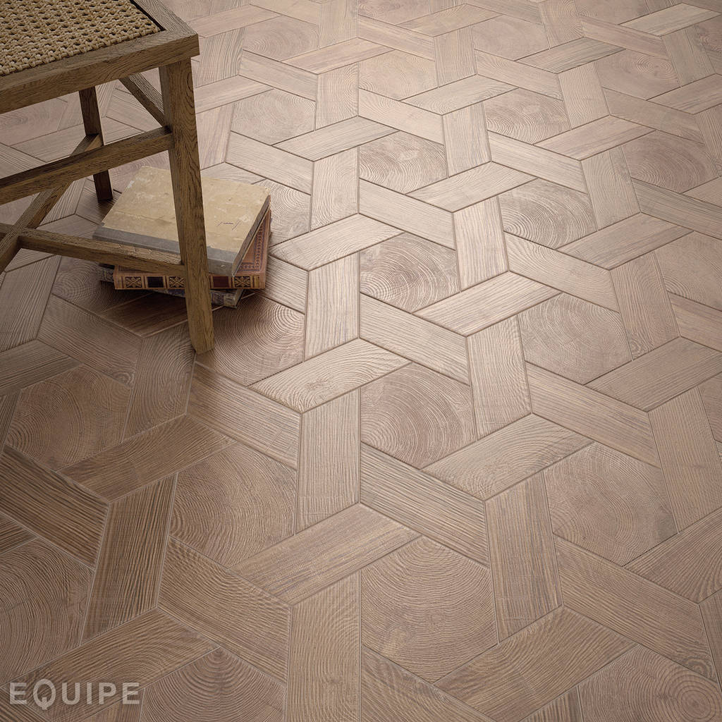 Hexawood chevron old equipe ceramicas paredes y suelosbaldosas y