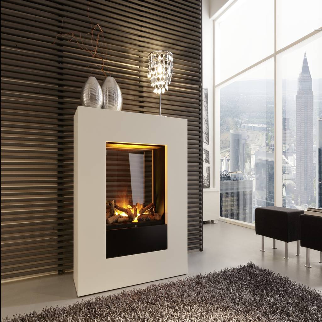 Linea sthz – elektrokamin als raumteiler: modern von kamin-design gmbh