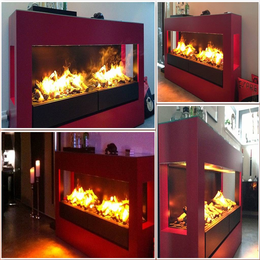 Concept nr. 5 – elektrischer kamin mit opti-myst kamineinsatz kamin