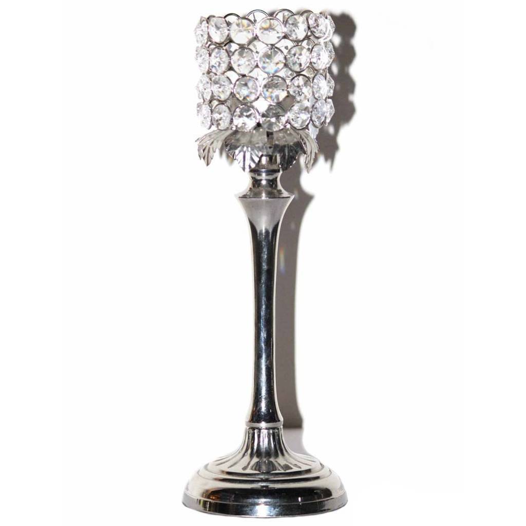 Crystal cylinder candle holders homify