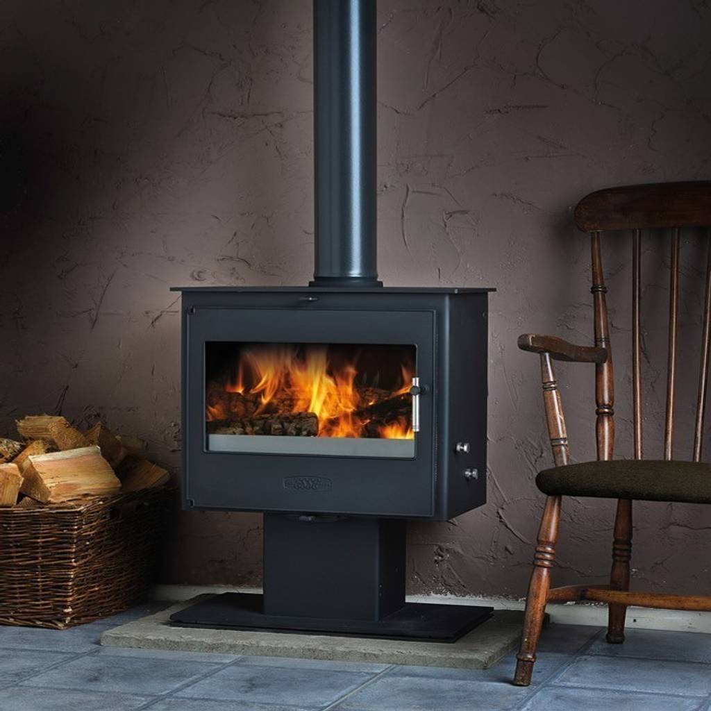 Esse 200xk podium multi fuel—wood burning defra approved stove direct