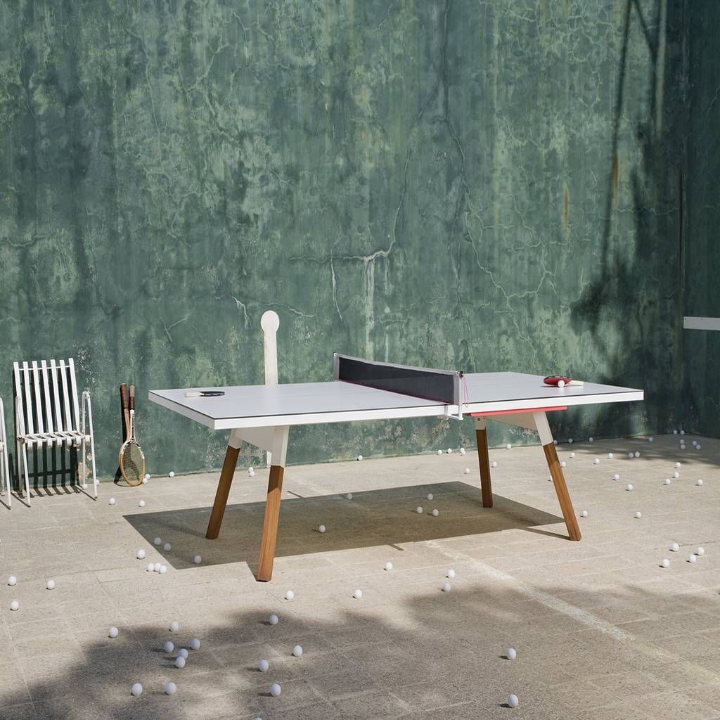 Tischtennisplatte als esstisch ping pong livarea esszimmertische homify