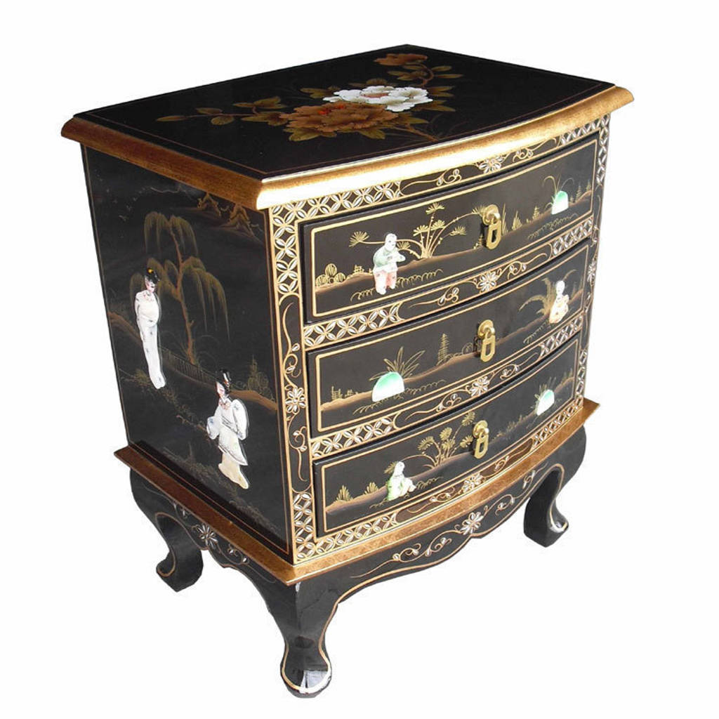 Chinese lacquer chest od asia dragon furniture from london azjatycki