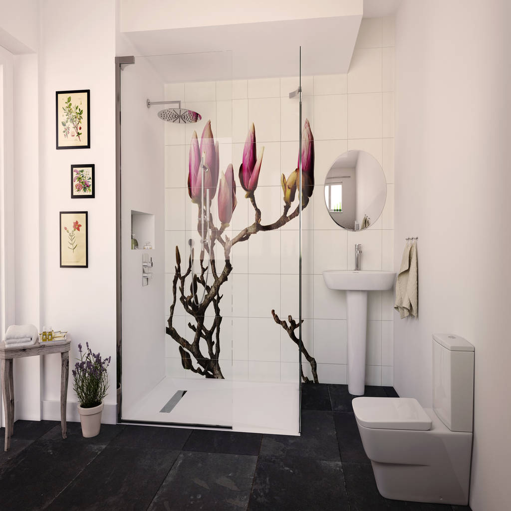Botanical bathroom from por clássico homify