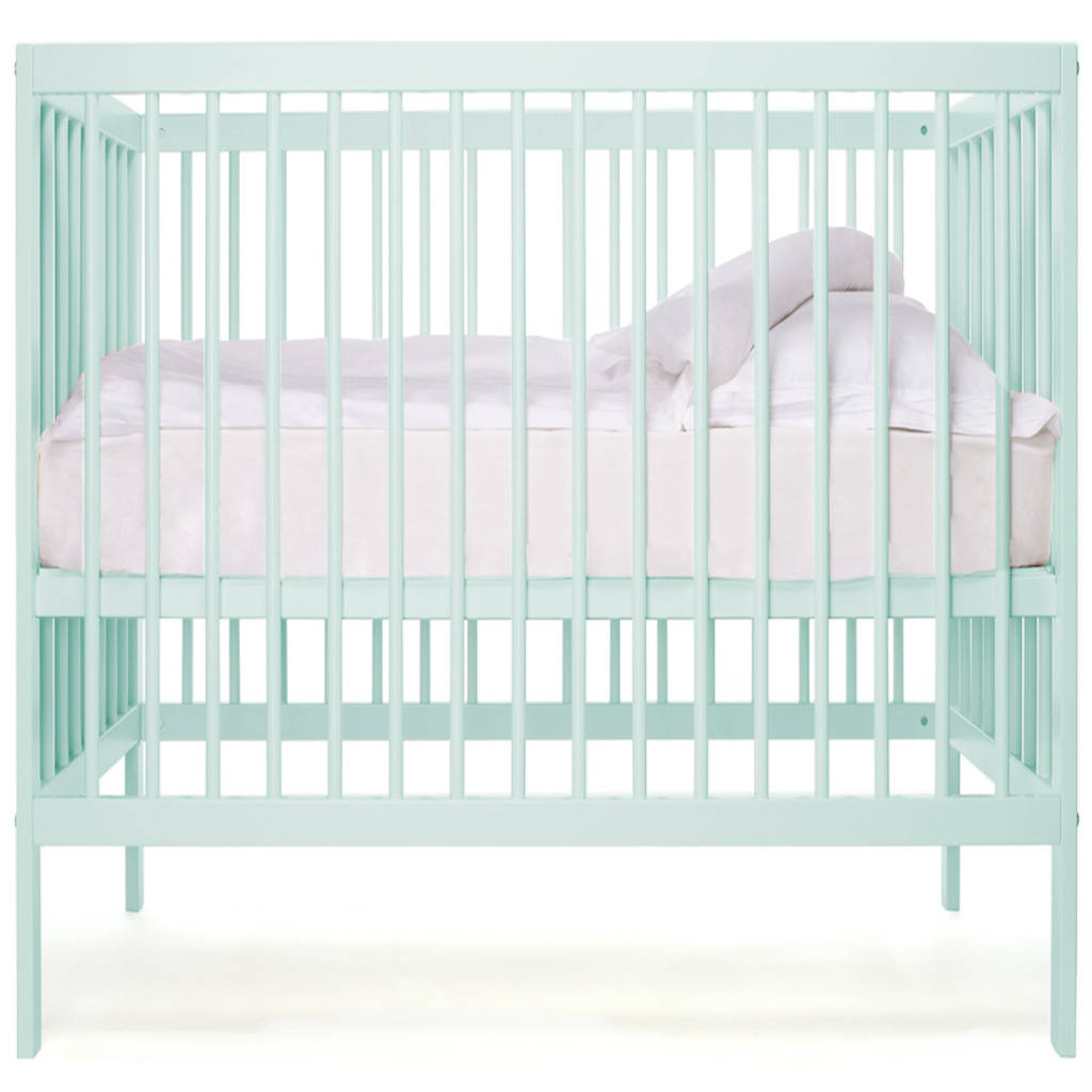 Dusty aqua mokee mini cot homify