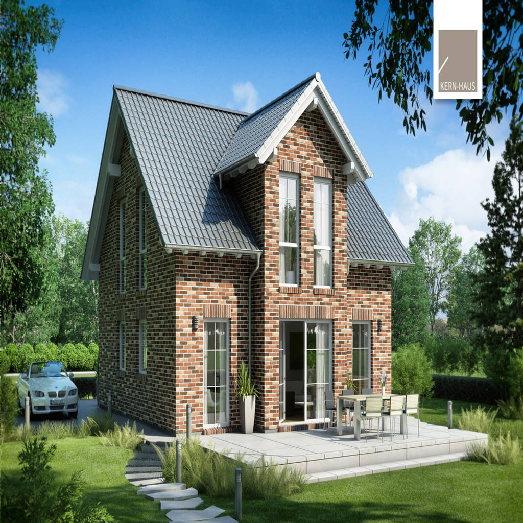 Traumhäuser mit klinkerfassade, kernhaus ag homify
