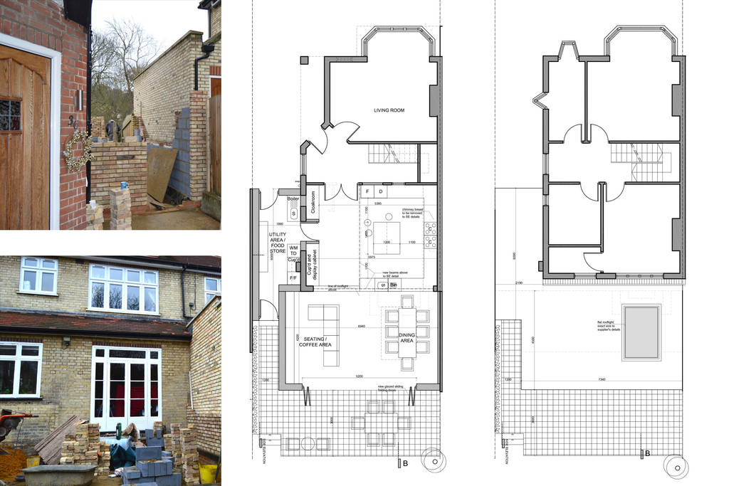 Grange park, enfield n21 house extension homify