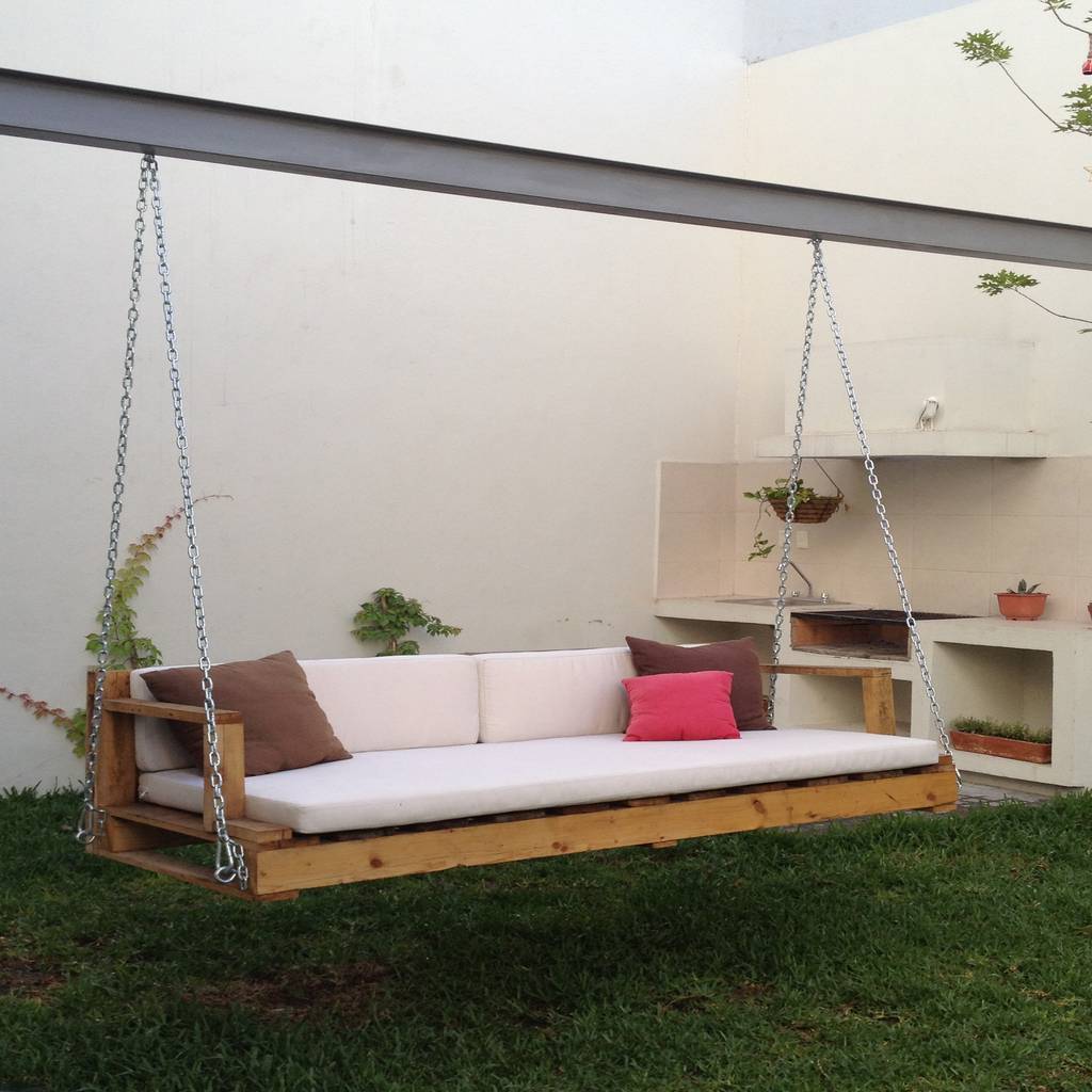 Columpio de madera para exterior isabel landa jardínmobiliario madera