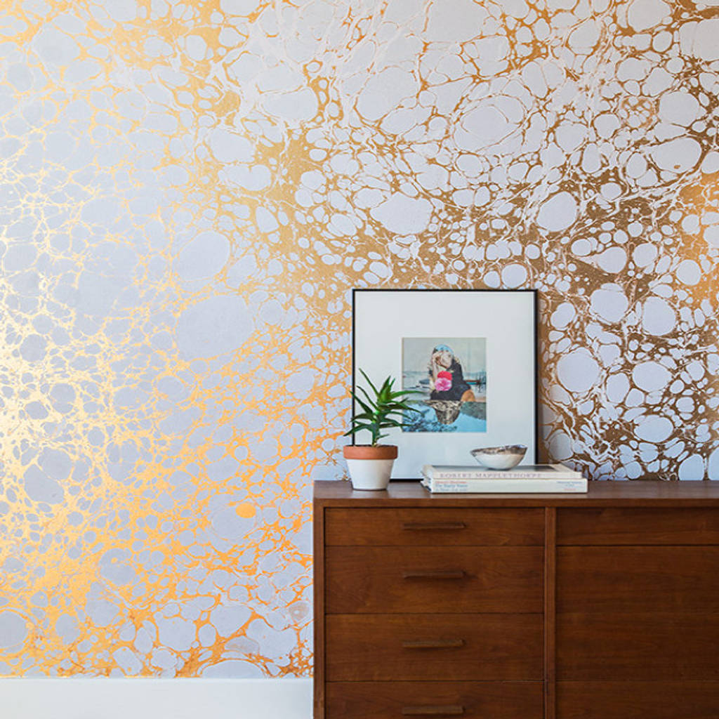 Calico wallpaper, montelucena . architecture + brands homify