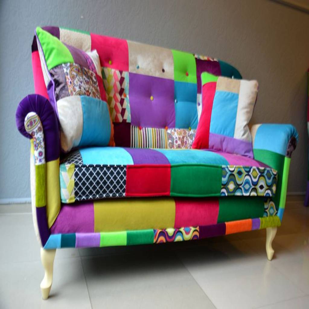 Sofa patchwork multi multi od juicy colors nowoczesny homify