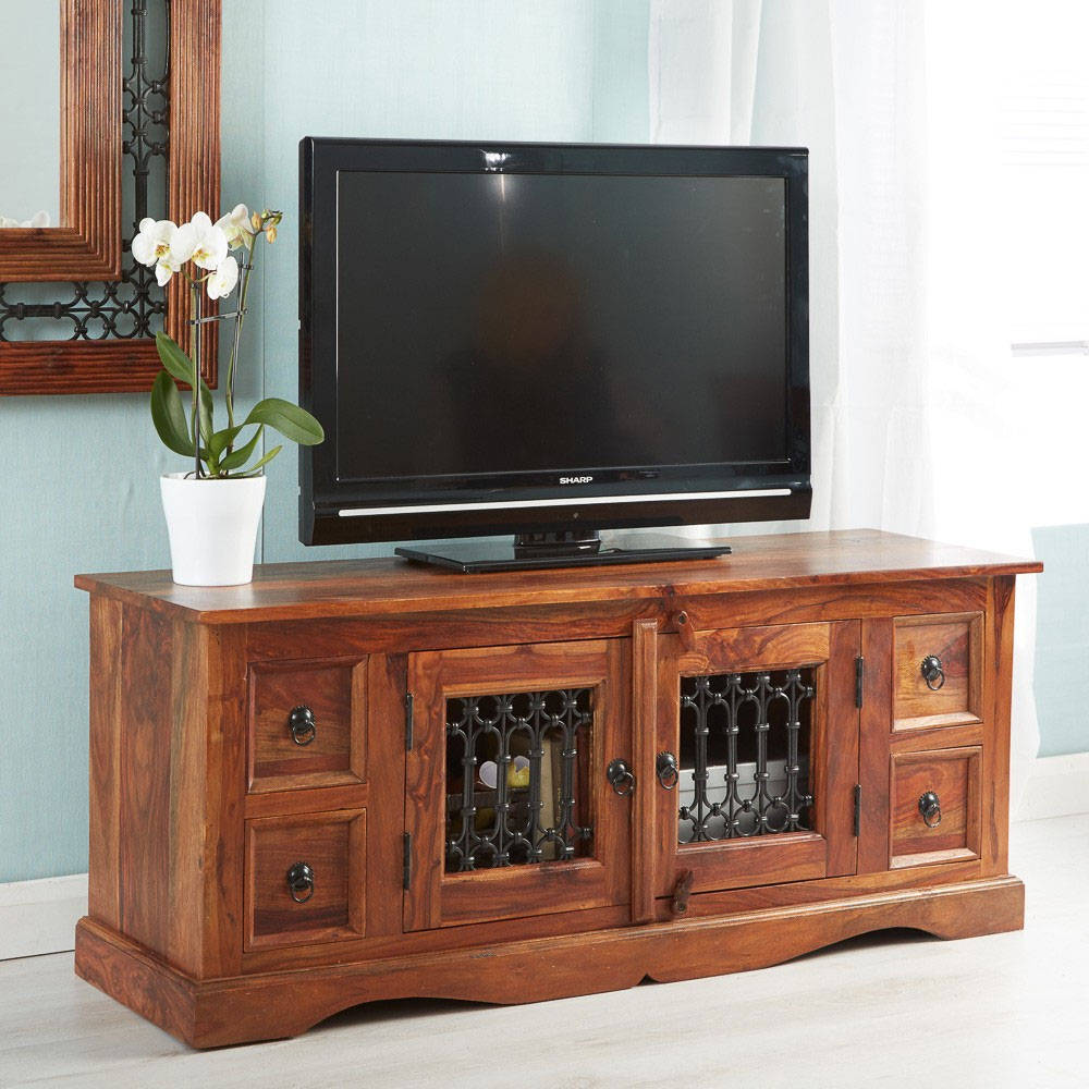 Jali natural sheesham tv asia dragon furniture from london