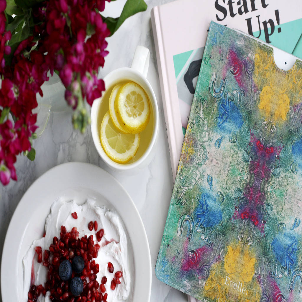 Alpha Luxury Leather Tablet Case Evelle Home Eklektik Deri Gri Homify