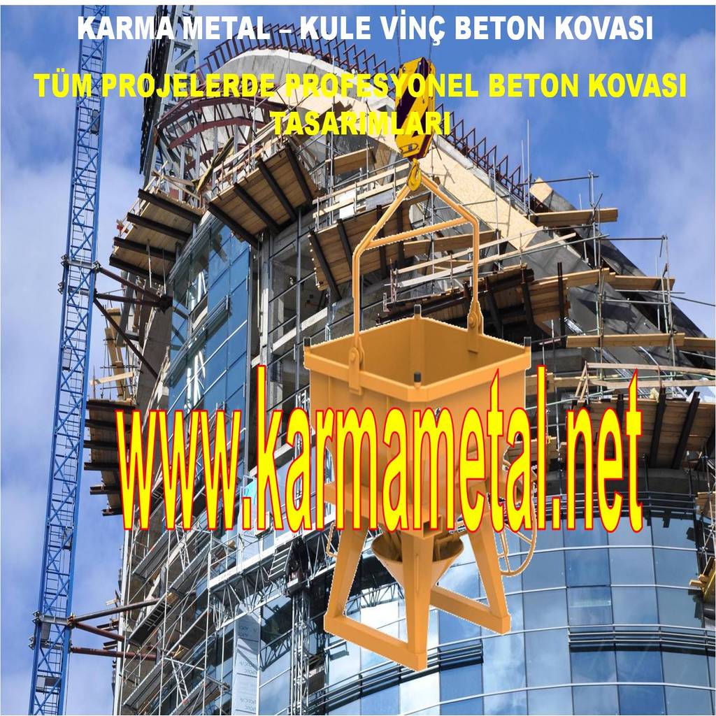 Karma Metal Kule Vi Nc Beton Micir Harc Moloz Harc Tasima Dokme Kovasi Hortumu Karma Metal Endustriyel Homify