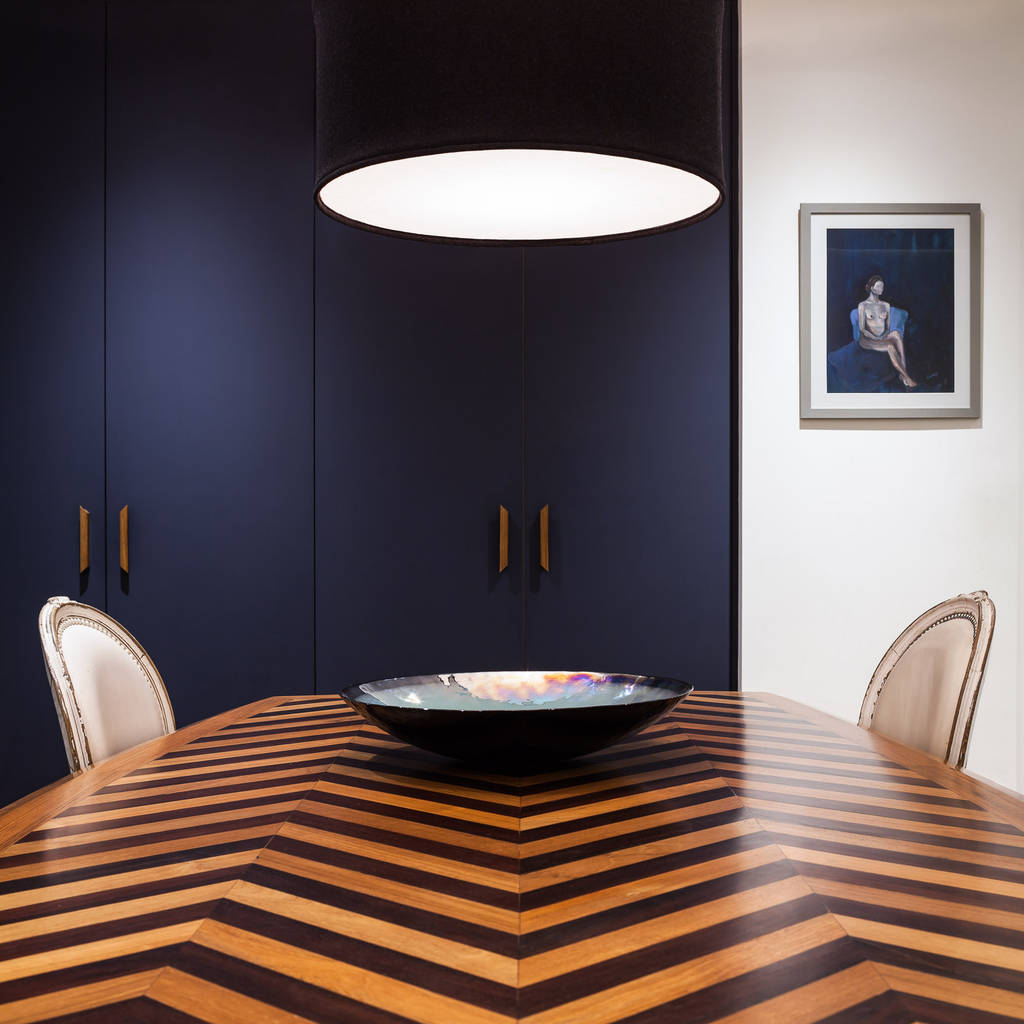 Zig zag dining table modern by wood'n design,modern homify