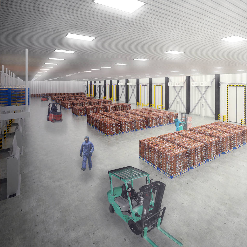 Almacén frigorífico power renders | homify