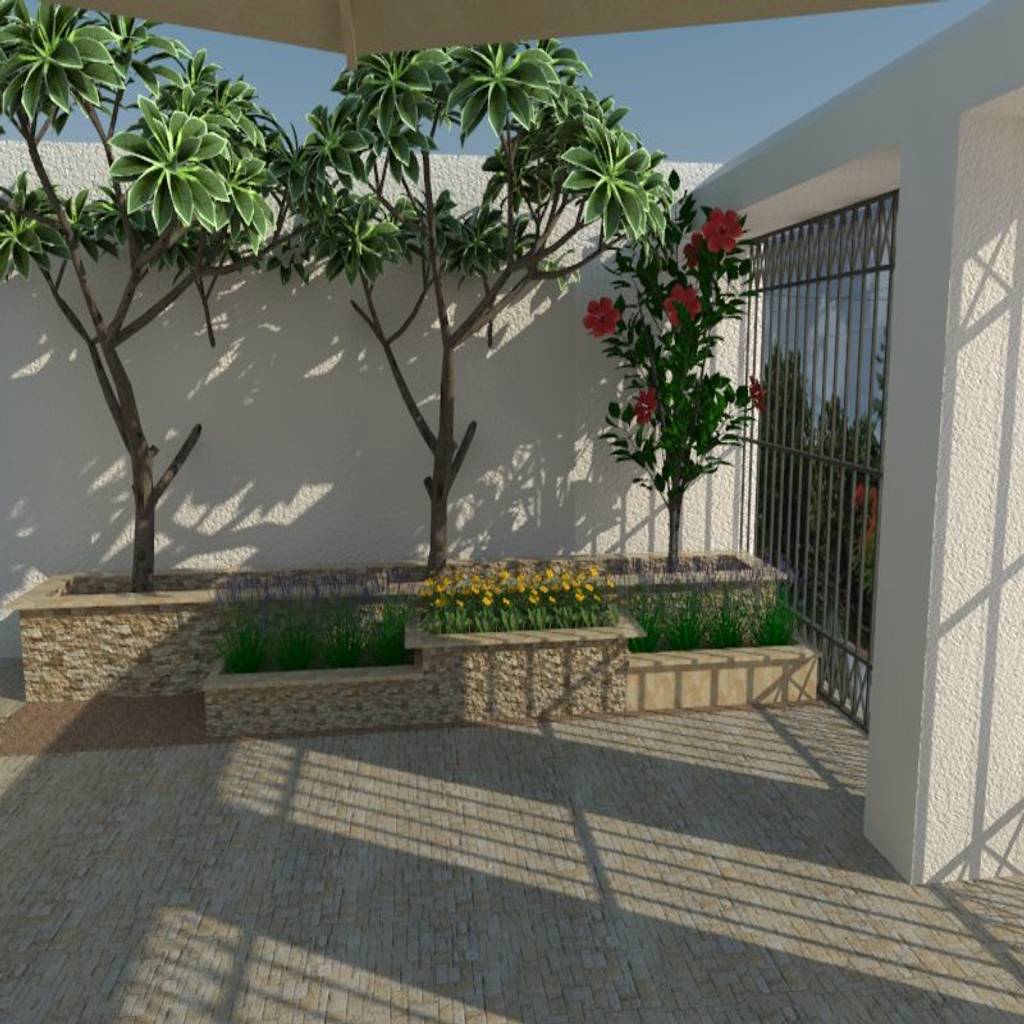 Jardinera patio enfrente de 78metroscuadrados | homify