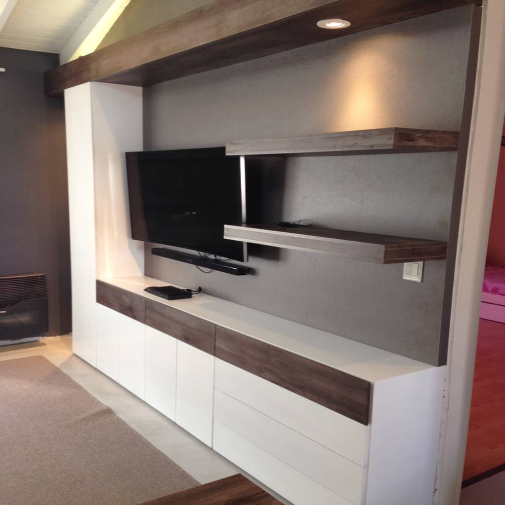 Mueble tv para living toca madera muebles livingsbibliotecas