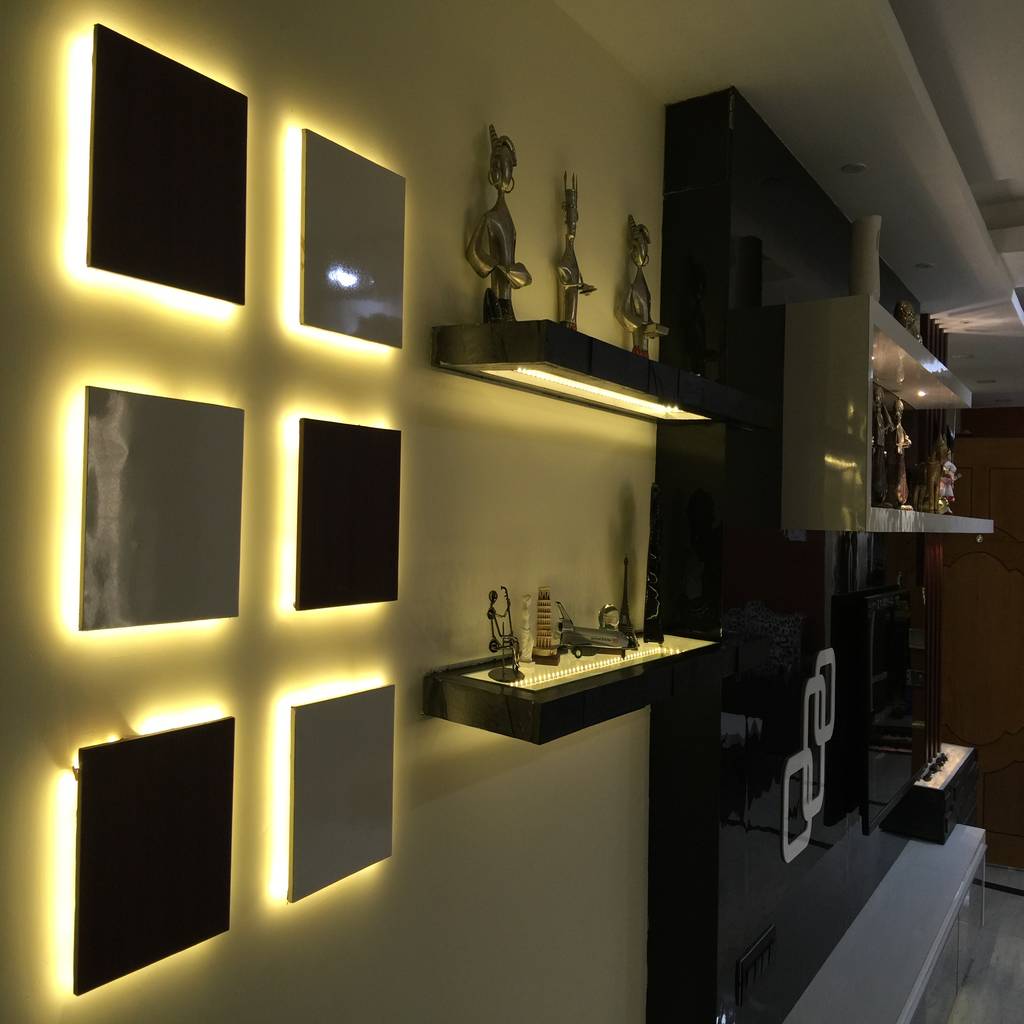 Tv wall panel design classic by td studio,classic plywood homify