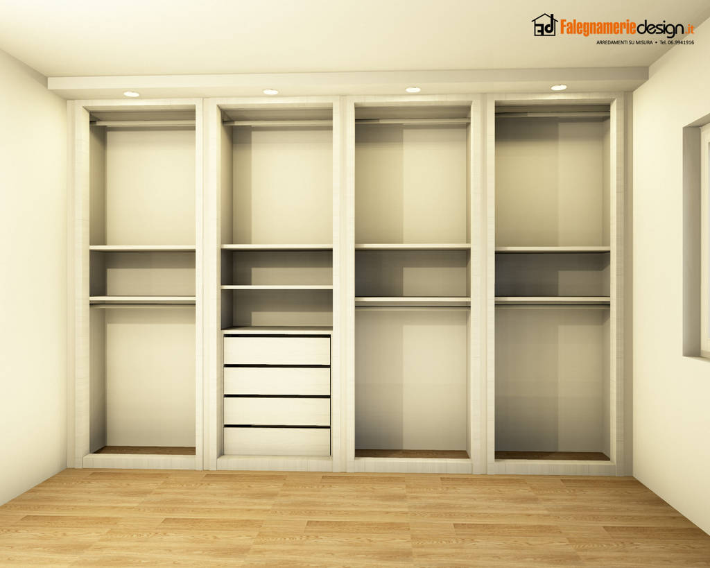Interno armadio a muro completo | homify