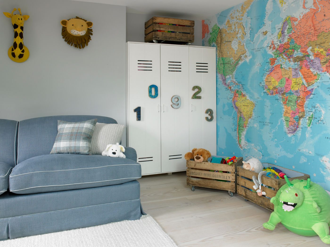 Yaratıcılığı ve eğitici çocuk odası dekorasyonu üzerine 7 tüyo | homify