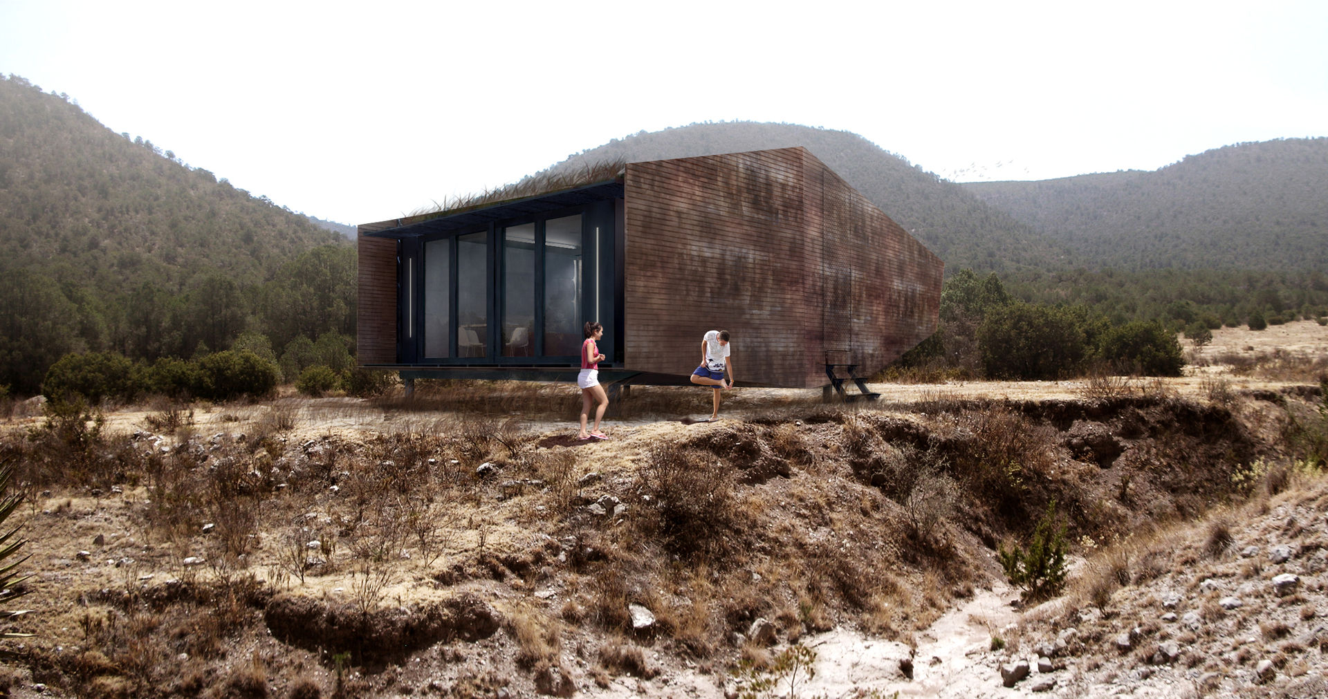 2 casas económicas: ¿cómo sería vivir en un contenedor o en una casa ...